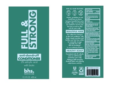 Bhs Full Strong Anti-dandruff Cd (Bhs Full Strong Anti Dandruff Cd)